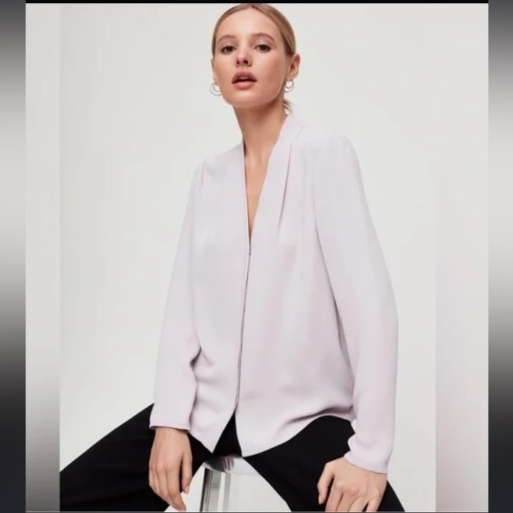 NWT Babaton Akira blouse